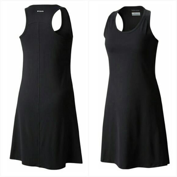 COLUMBIA Saturday Trail II Knit Dress Size Medium Black - Picture 2 of 8